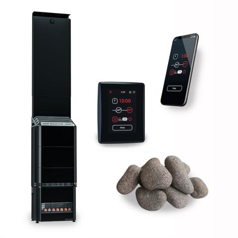 Saunum AIR 50 WiFi Sauna Heater Package