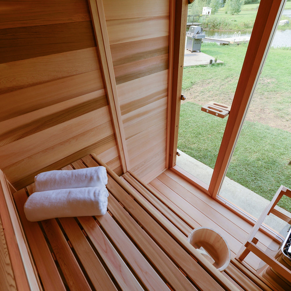 
                      
                        Outdoor Sauna
                      
                    