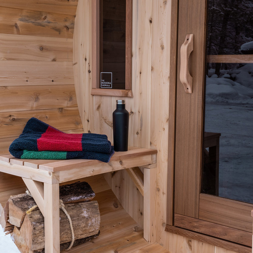 
                      
                        Barrel Sauna
                      
                    