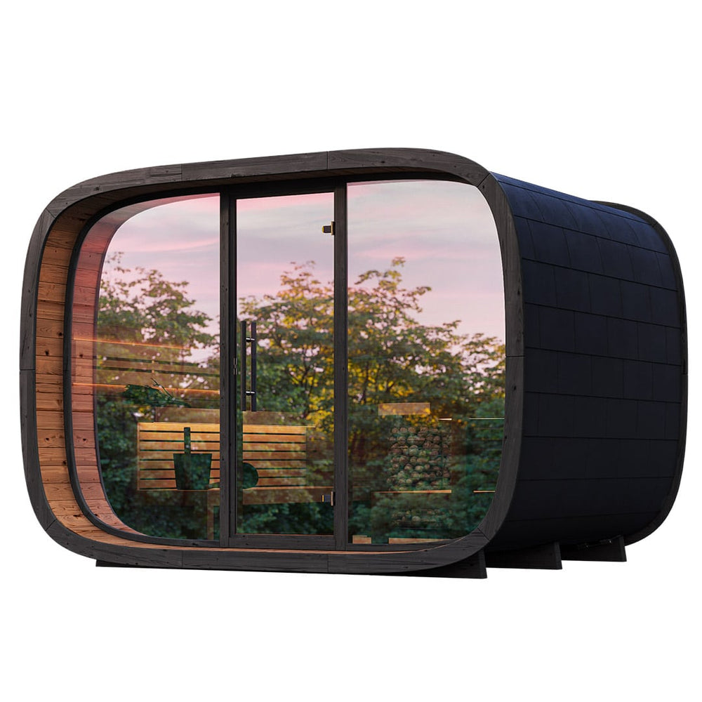 Saunasell Round Cube Single Sauna