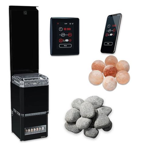 Saunum AIR 10 WiFi Sauna Heater Package
